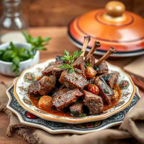 Lham Lahlou - Sweet Algerian Lamb Recipe - Try African Food